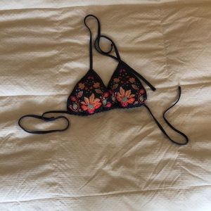 Crochet swim top